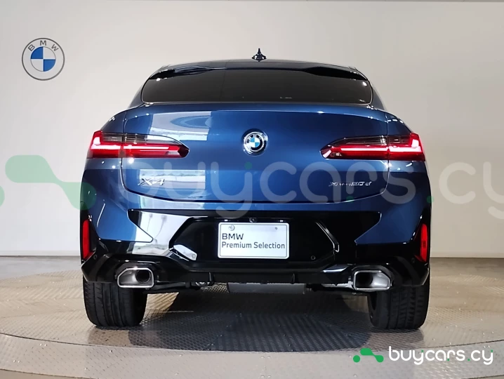 BMW X4 Blue