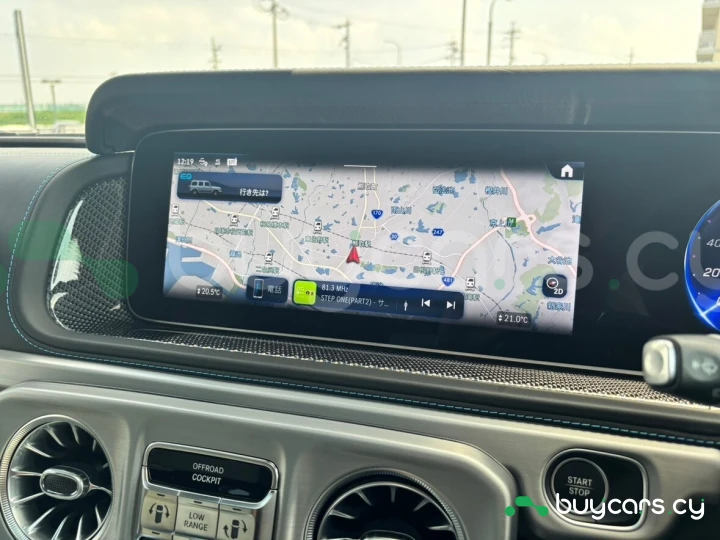 Mercedes G-class Синий