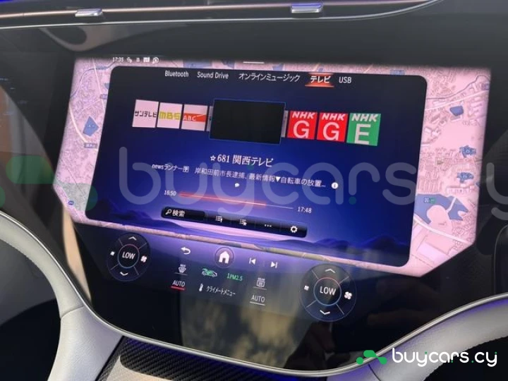 Mercedes EQS Черный