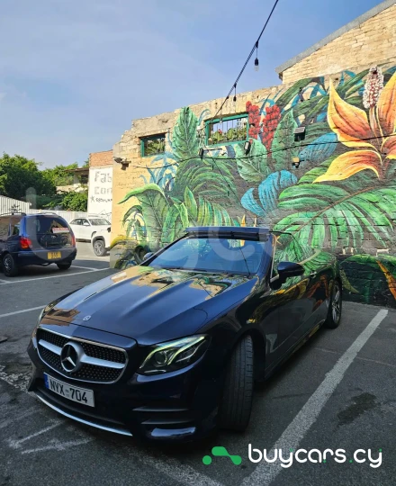 Mercedes E-class Blue