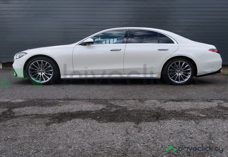 Mercedes S-class White