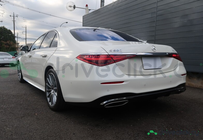 Mercedes S-class White