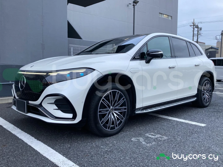 Mercedes EQS Белый