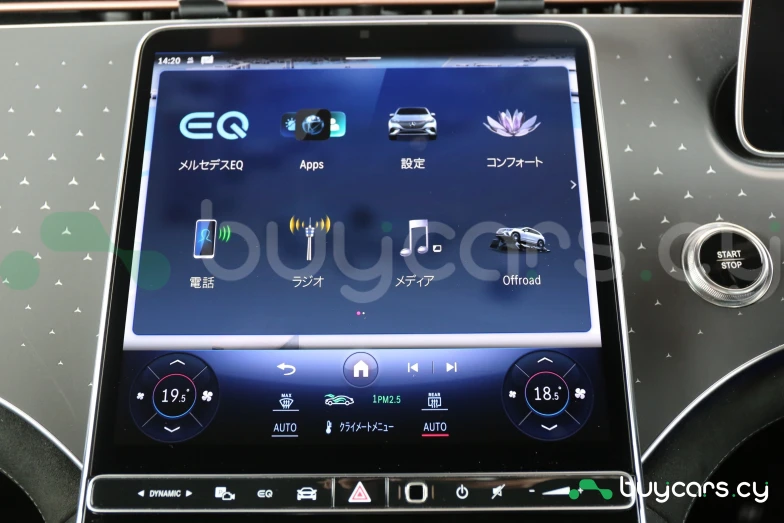 Mercedes EQE Белый