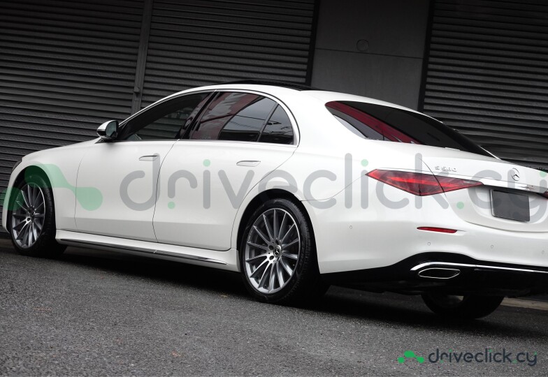 Mercedes S-class White