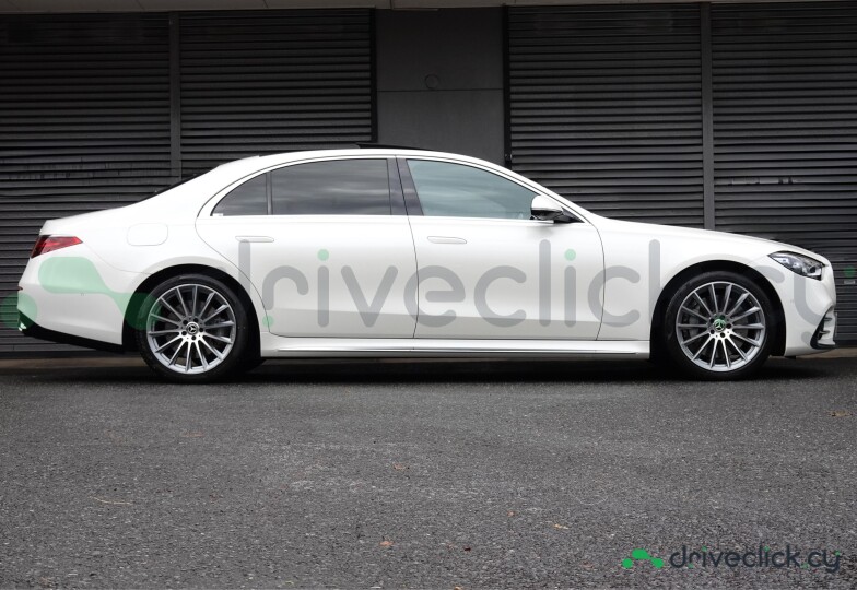 Mercedes S-class White