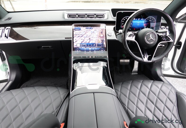 Mercedes S-class White