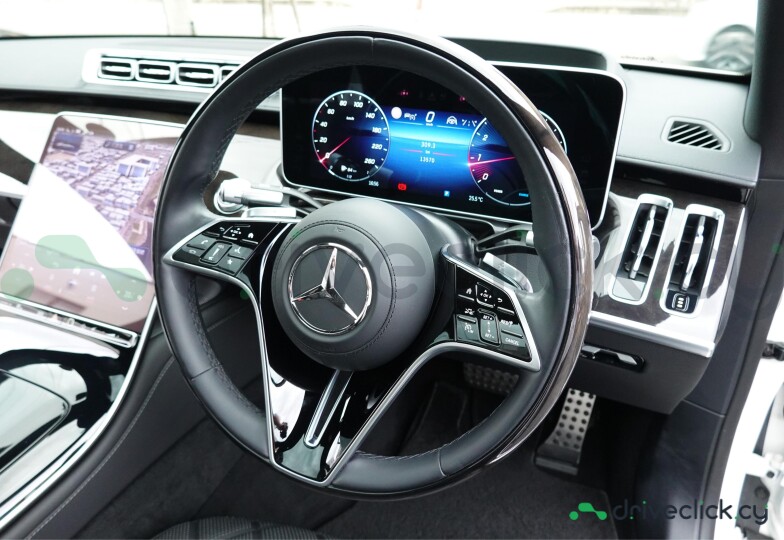 Mercedes S-class White