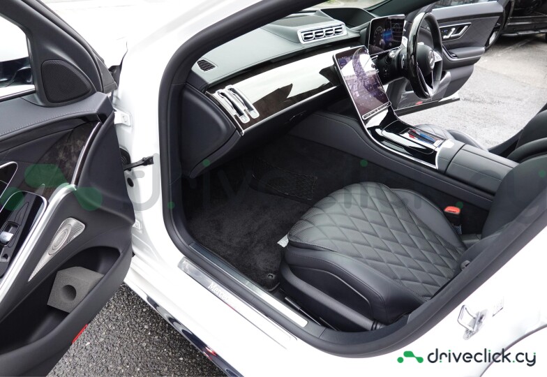 Mercedes S-class White