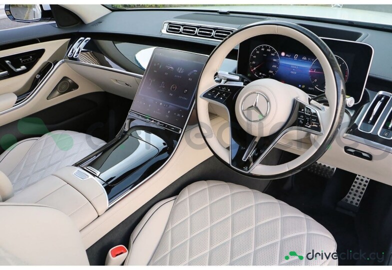 Mercedes S-class White
