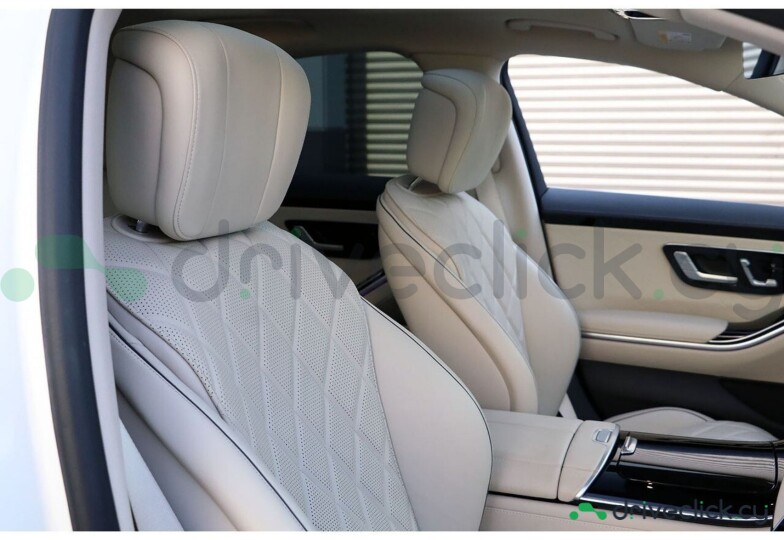 Mercedes S-class White