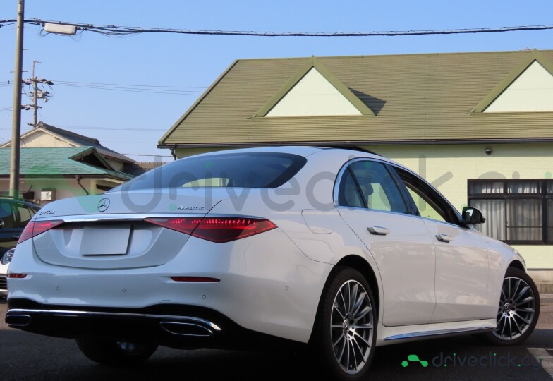 Mercedes S-class White