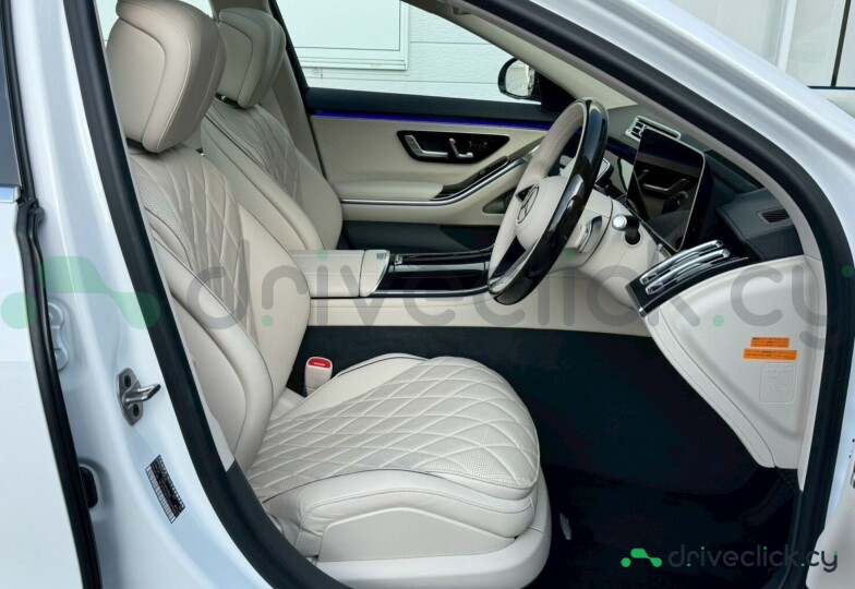 Mercedes S-class White