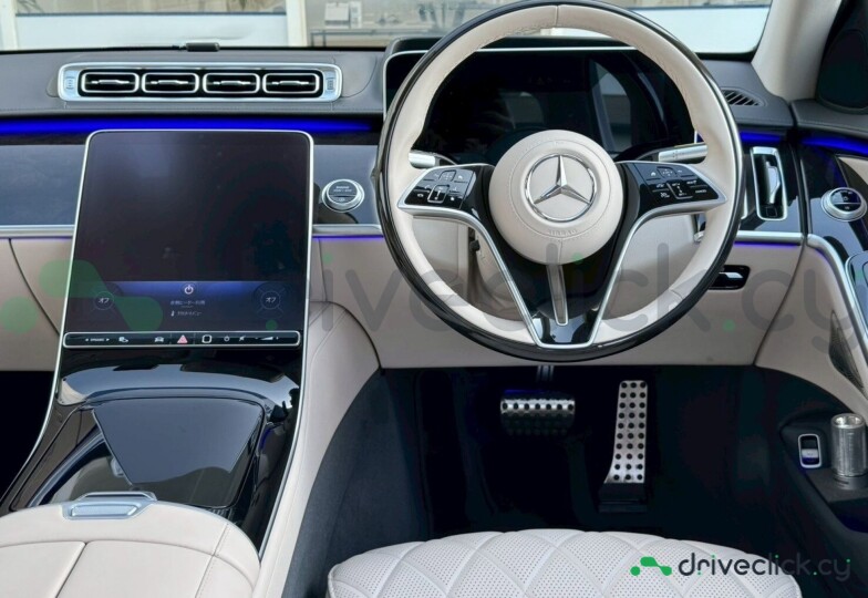 Mercedes S-class White
