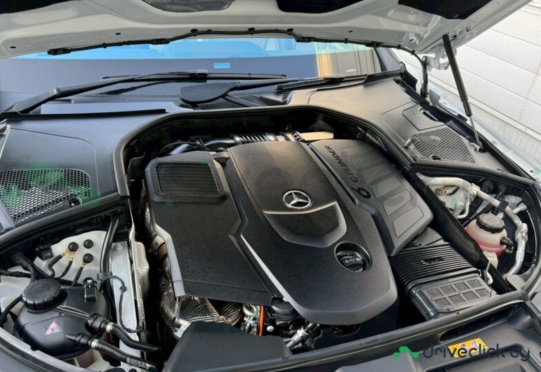Mercedes S-class White