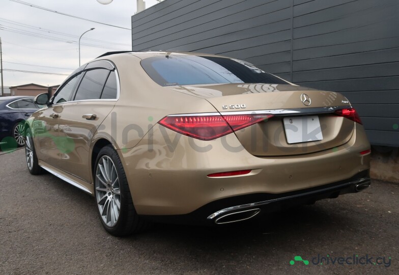 Mercedes S-class Gold