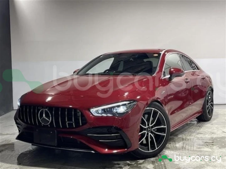 Mercedes CLA-class Красный