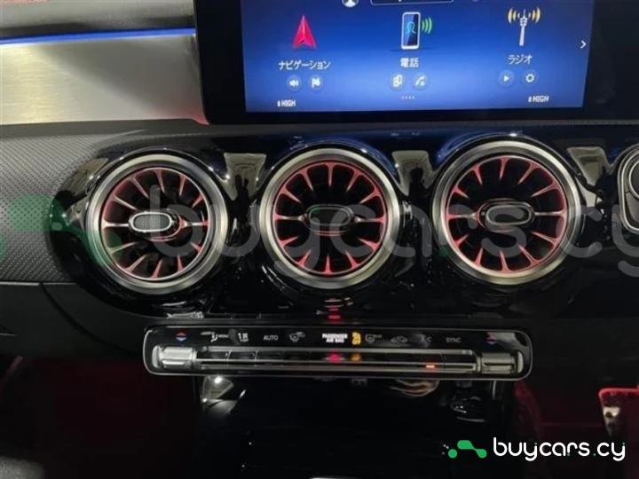 Mercedes CLA-class Красный