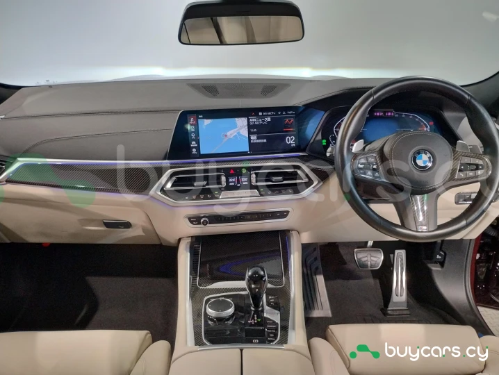 BMW X6 Темно-красный