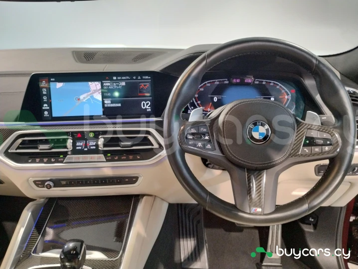 BMW X6 Темно-красный