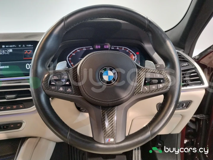 BMW X6 Темно-красный