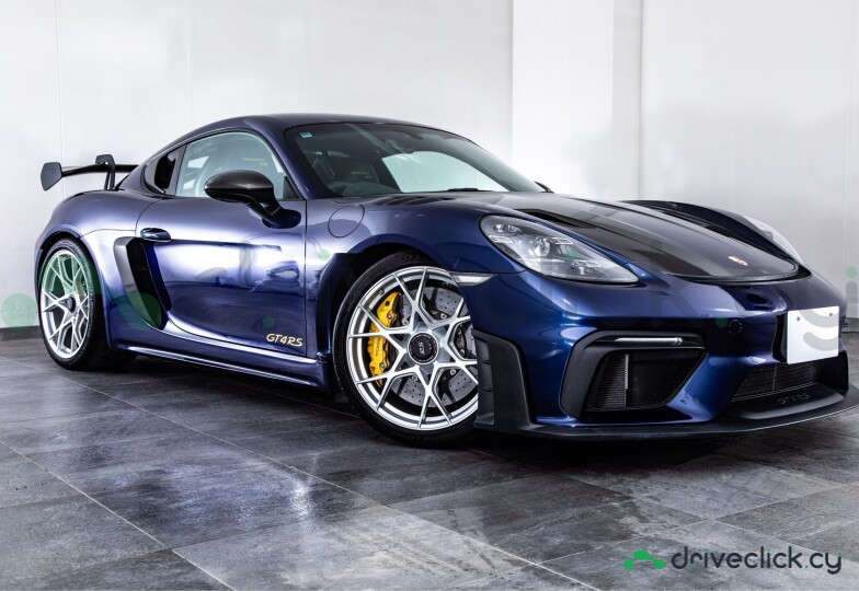 Porsche Cayman Blue
