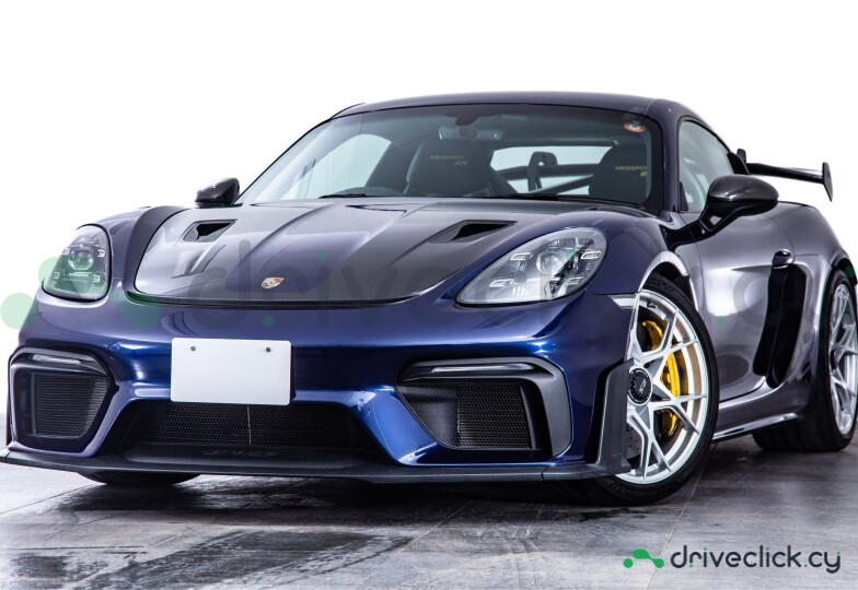Porsche Cayman Blue