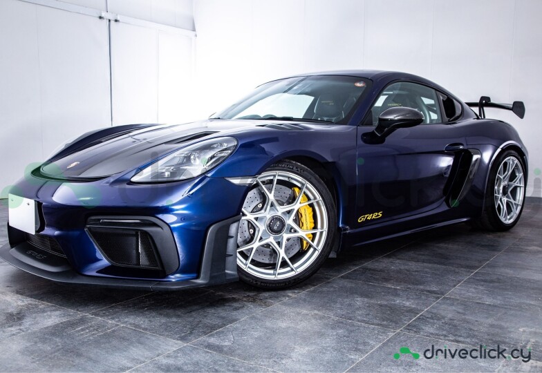 Porsche Cayman Blue