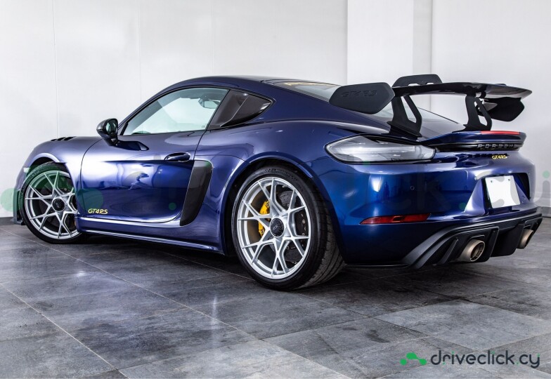 Porsche Cayman Blue