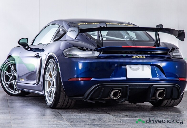 Porsche Cayman Blue