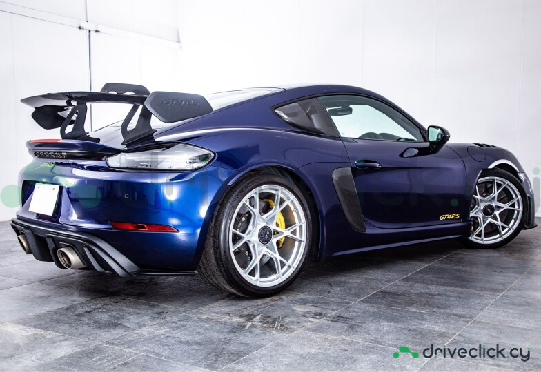 Porsche Cayman Blue