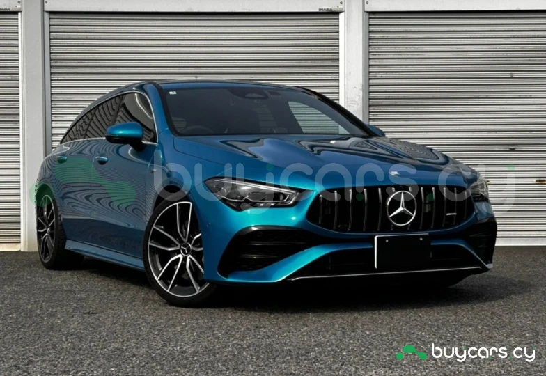 Mercedes CLA-class Blue