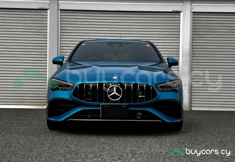 Mercedes CLA-class Blue