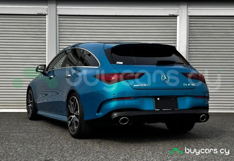 Mercedes CLA-class Blue