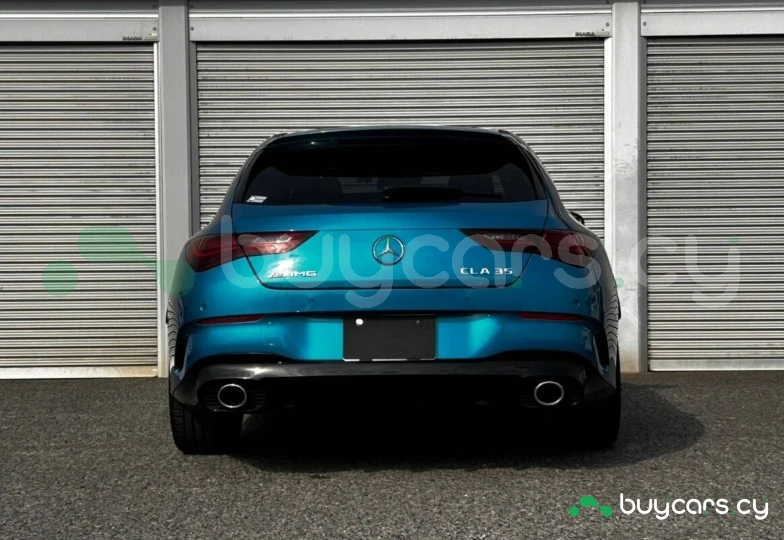 Mercedes CLA-class Blue