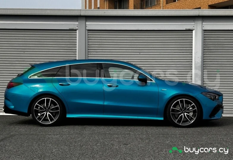 Mercedes CLA-class Blue