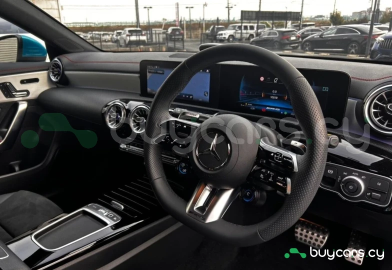 Mercedes CLA-class Blue