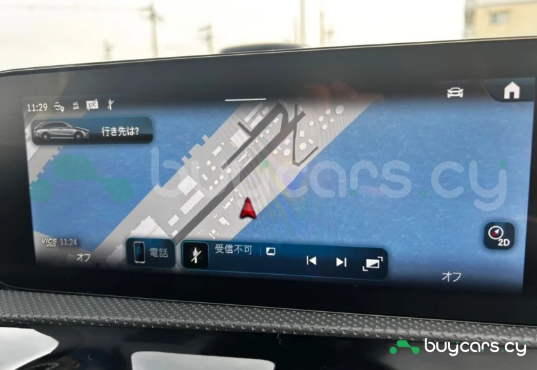 Mercedes CLA-class Blue