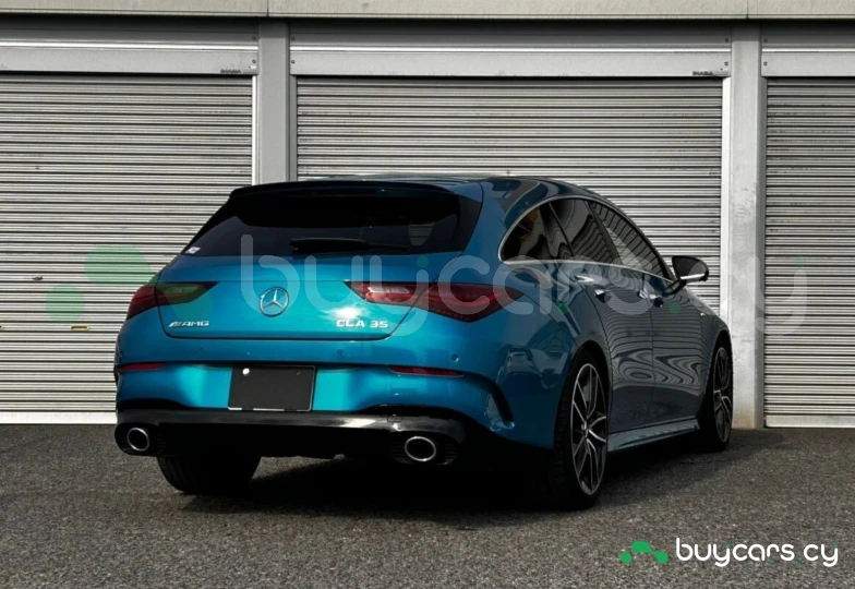 Mercedes CLA-class Blue