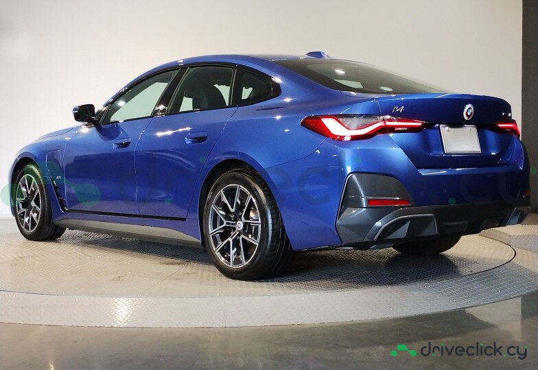 BMW i4 Blue