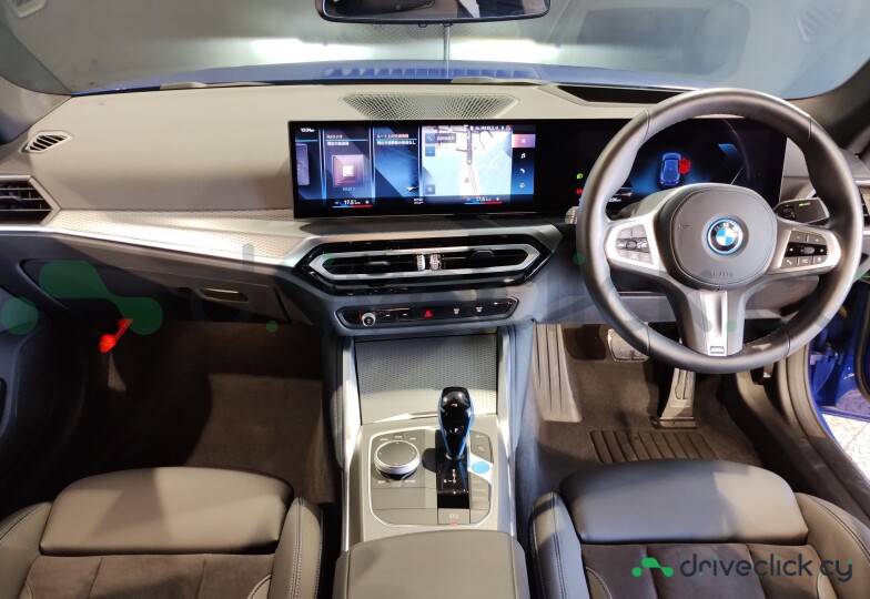 BMW i4 Blue