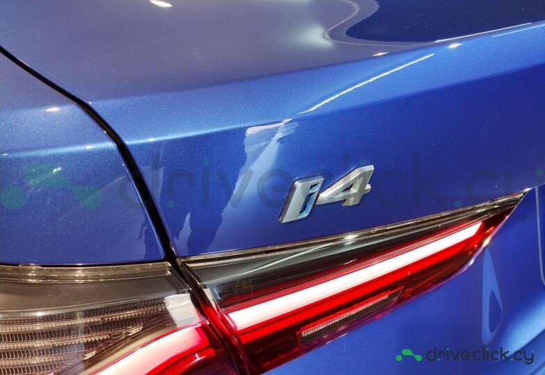 BMW i4 Blue