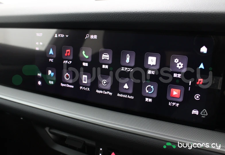 Porsche Cayenne Синий