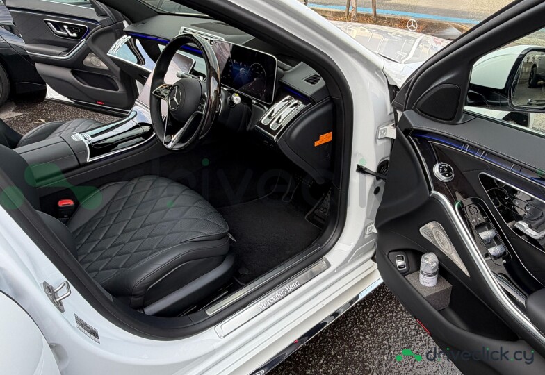 Mercedes S-class White