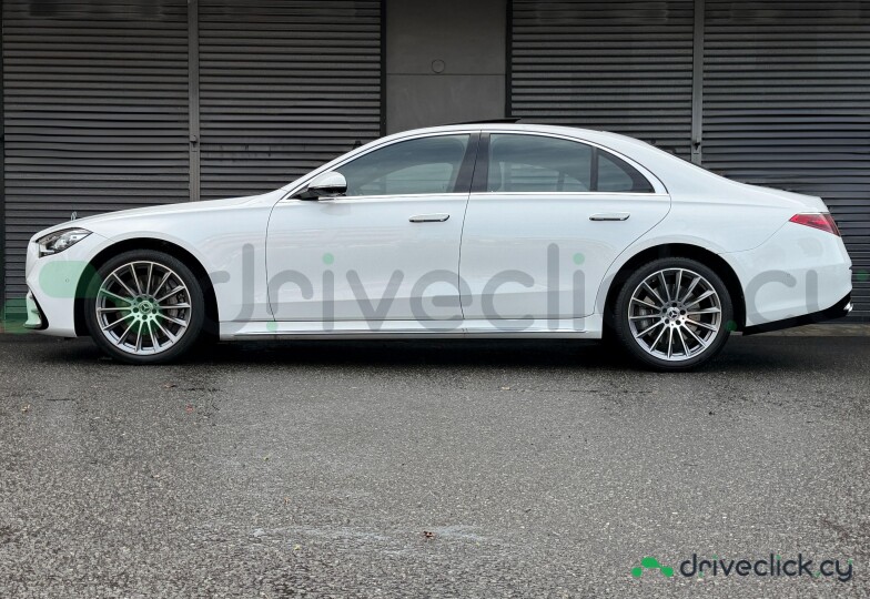 Mercedes S-class White