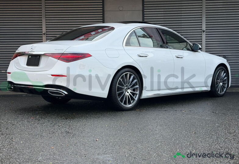 Mercedes S-class White