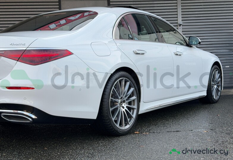 Mercedes S-class White