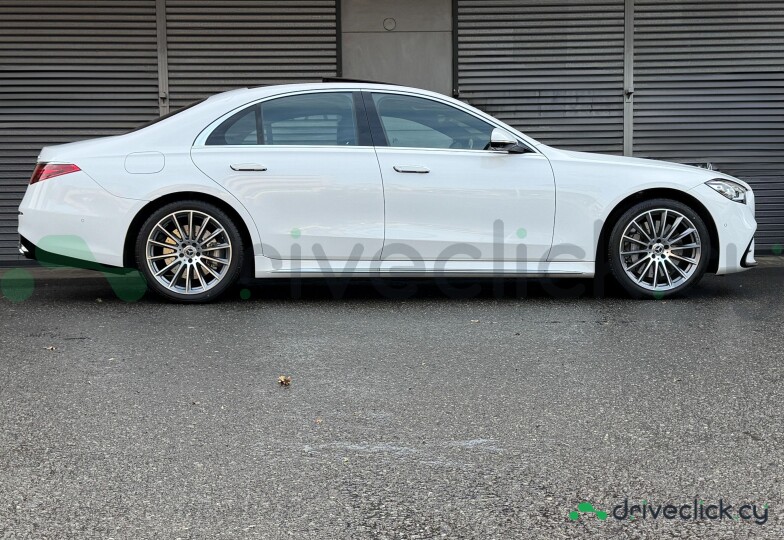 Mercedes S-class White