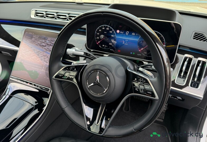Mercedes S-class White