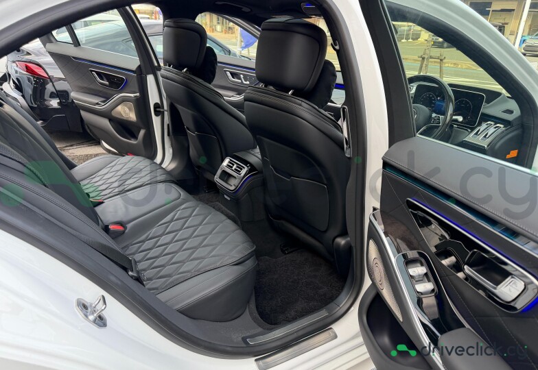Mercedes S-class White